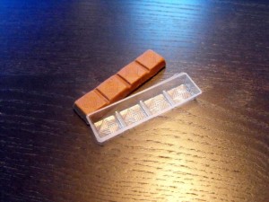 Plastic trays for chocolates
