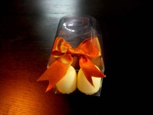 Marshmallow wedding favors box