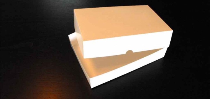 Foldable box soft goods packaging
