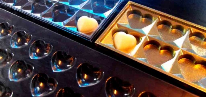 Heart chocolate mould