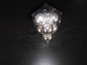 Personalized christmas ornament boxes