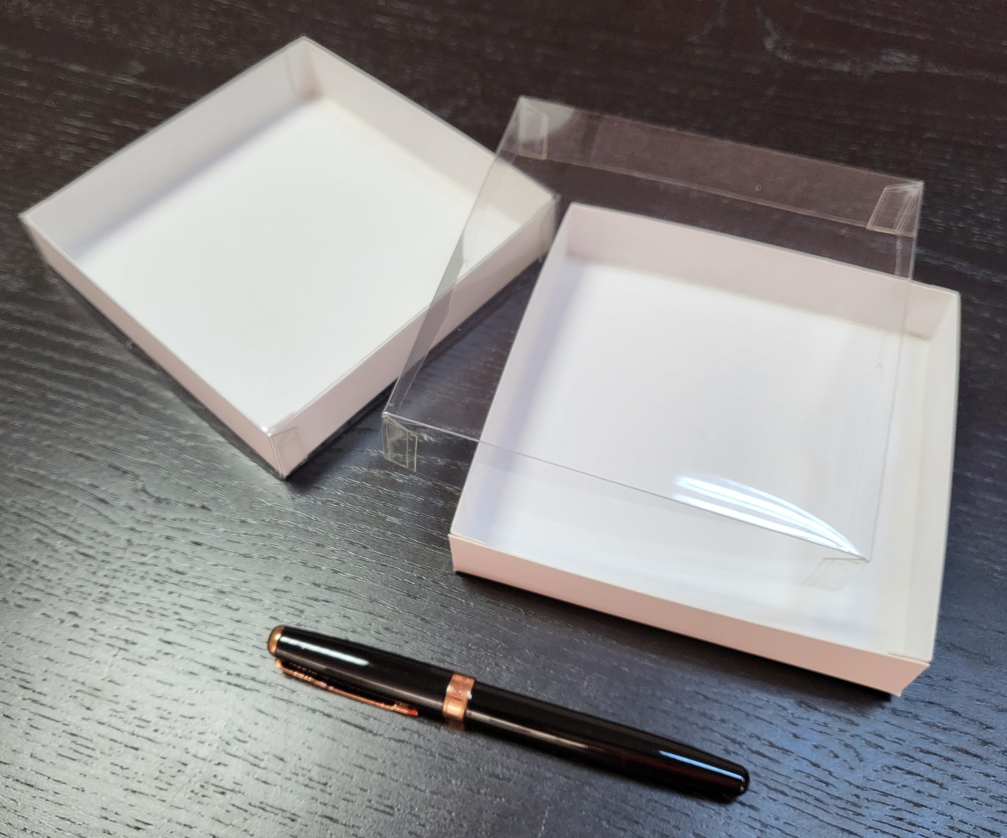 Plastic & Cardboard Boxes M630, M817, M843 Process Color Packaging